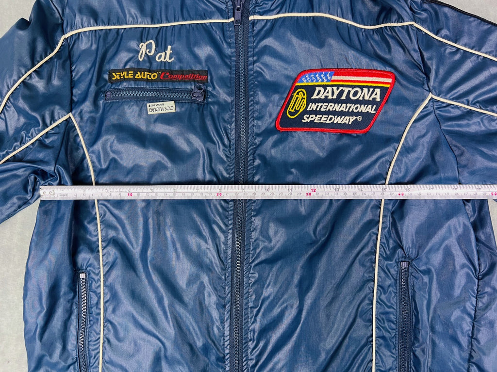 🏁🏁Vintage Daytona International Speedway Windbreaker Nylon Jacket Medium🏁🏁