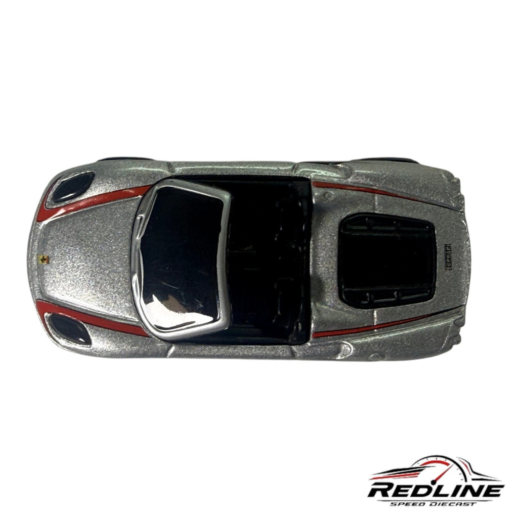 🇮🇹Hot Wheels Ferrari Racer Ferrari F430 Spider Silver LOOSE 1:64 H6🇮🇹