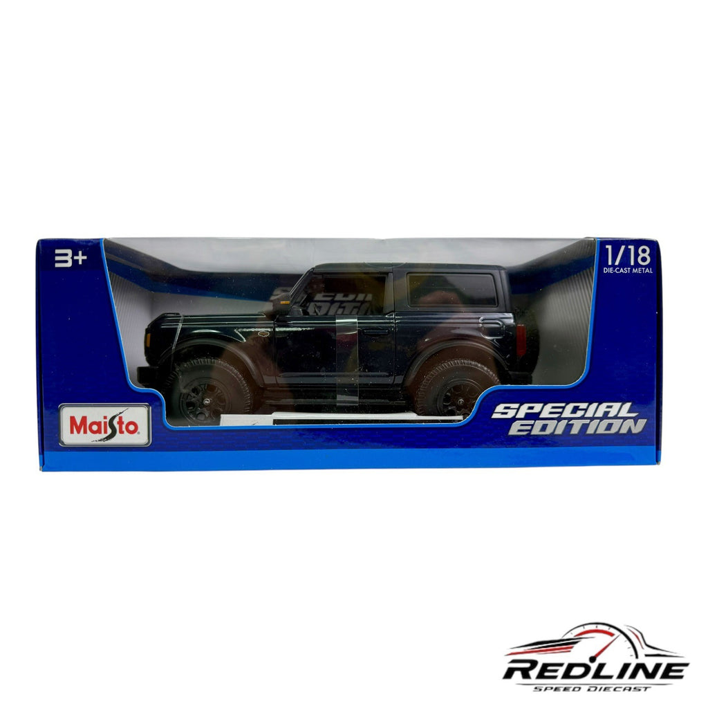 🏁Maisto Special Edition 2021 Ford Bronco Wildtrack1:18 C1🏁