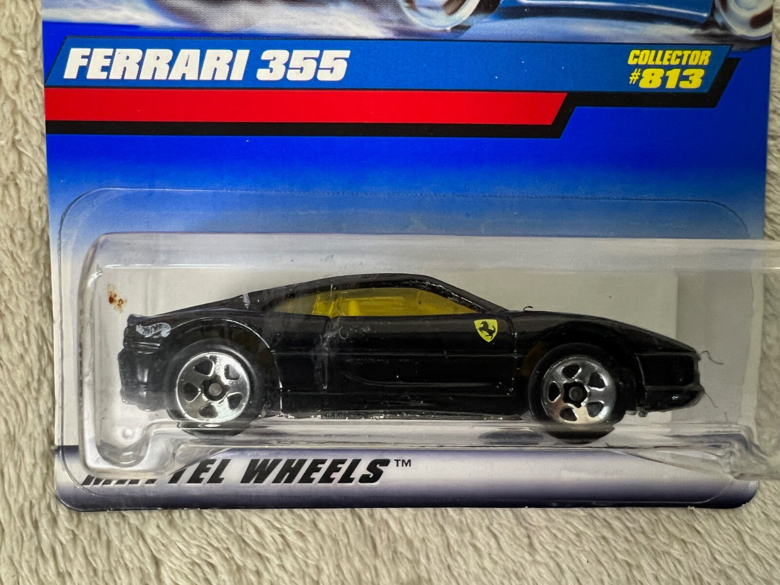 🇮🇹🇮🇹Hot Wheels Mainline/Collector #813 FERRARI 355 Black HW13🇮🇹🇮🇹