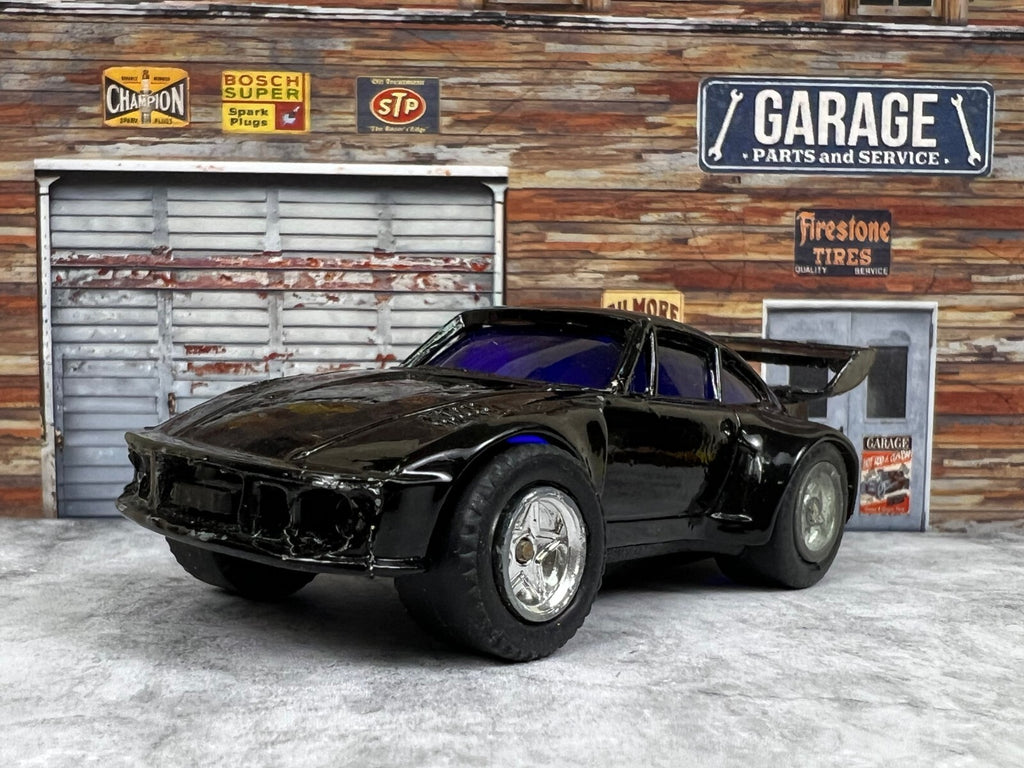 🇩🇪🇩🇪Porsche turbo 935 scale 1:50 Made In Macau Black🇩🇪🇩🇪