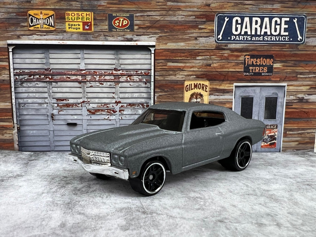 🔥🔥🔥🔥Hot Wheels FAST & FURIOUS 1970 Chevelle SS Grey🔥🔥🔥🔥