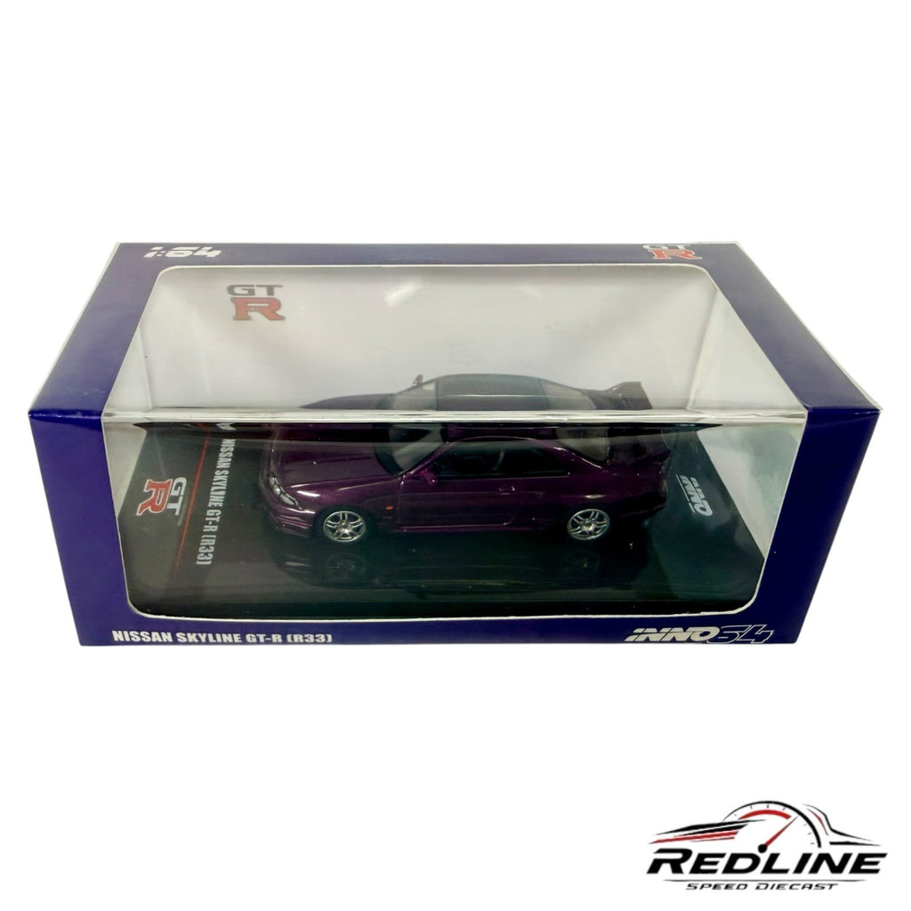 🎌NNO64 Nissan Skyline GT-R (R33) Midnight Purple IN64-R33-MP H36🎌