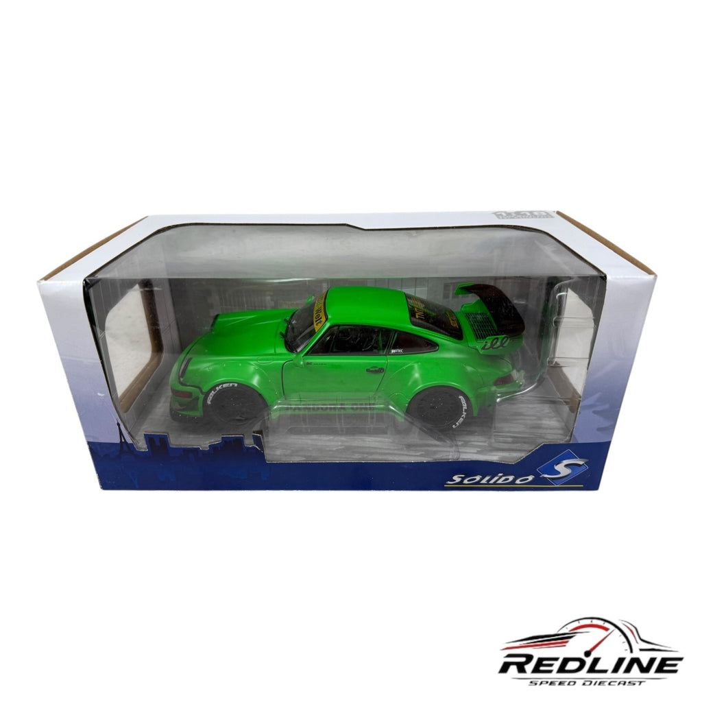 🇩🇪🇩🇪SolidoPorsche 911 RWB 964 Pandora One Green 1:18 A1🇩🇪🇩🇪
