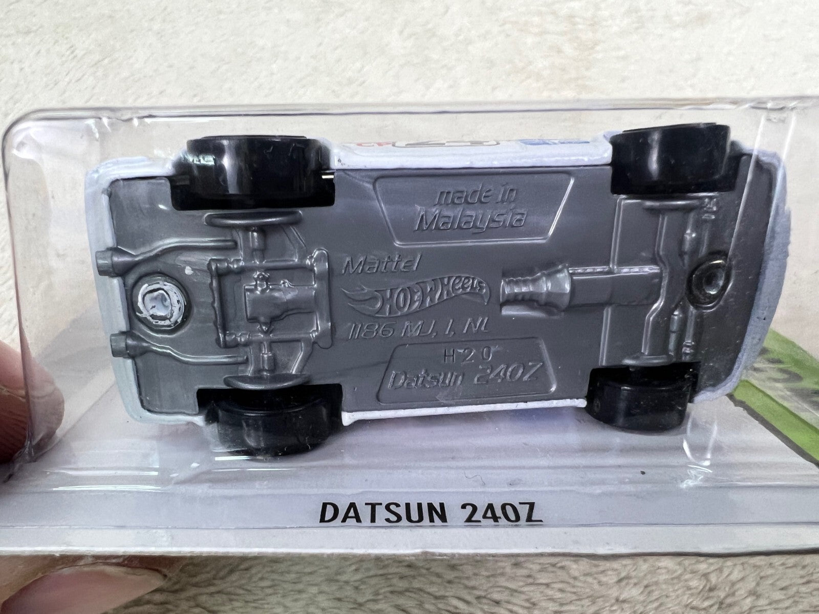 🎌🎌🎌Hot Wheels #243 HW Workshop Then and Now DATSUN 240Z White HW12🎌🎌🎌