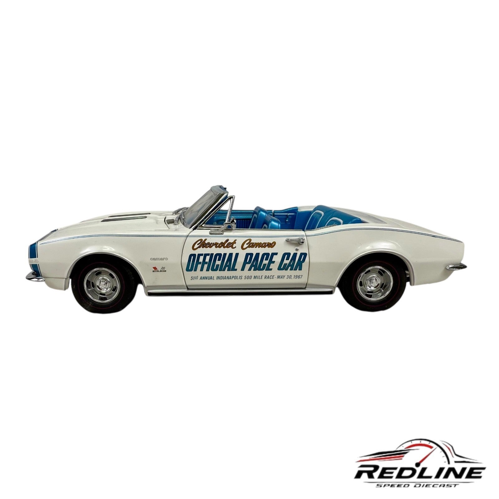 🇺🇸Exact Detail Replicas 1967 Chevrolet Camaro Official Pace Car 1:18 C3🇺🇸