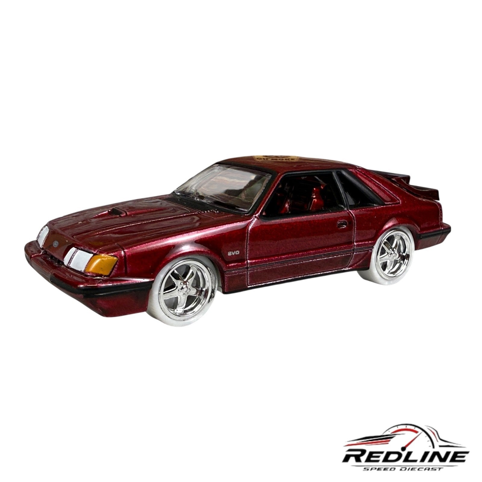 🇺🇸🇺🇸🇺🇸Auto World Ford Mustang SVO ULTRA RED CHASE C20🇺🇸🇺🇸🇺🇸