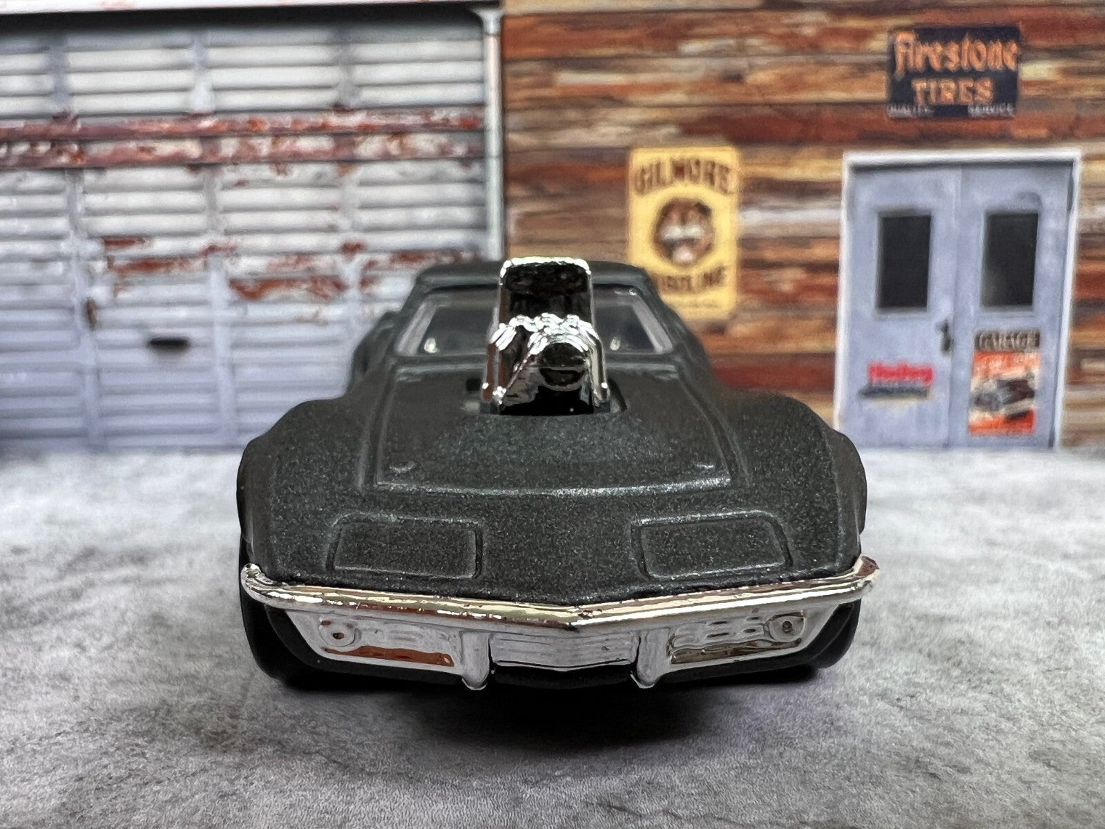 🔥🔥🔥 Hot Wheels Nightburnerz 68 CORVETTE-GAS MONKEY GARAGE🔥🔥🔥