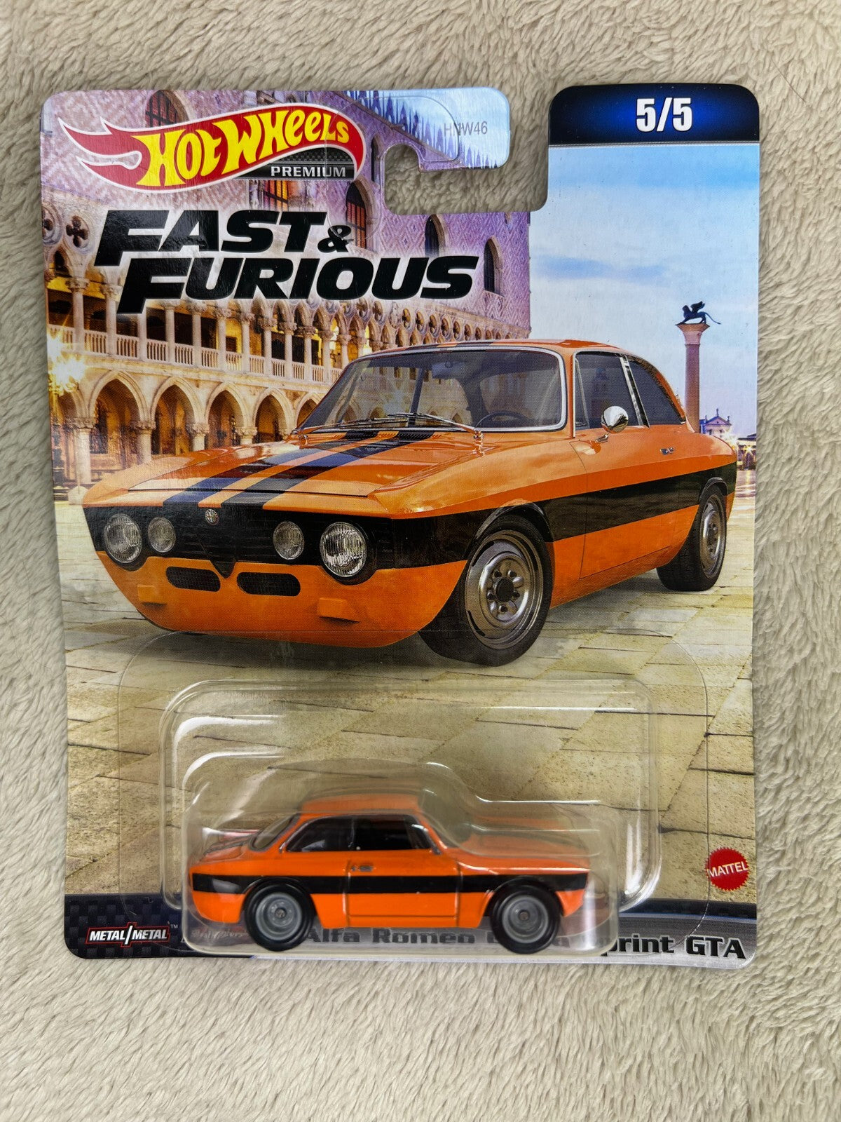 🔥🔥Hot Wheels Premium Fast and Furious Alfa Romeo Giulia Sprint GTA HW17🔥🔥
