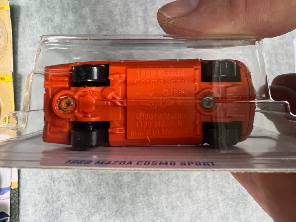 🎌🎌🎌Hot Wheels J-Imports 1968 Mazda Cosmo Sport Orange H30🎌🎌🎌