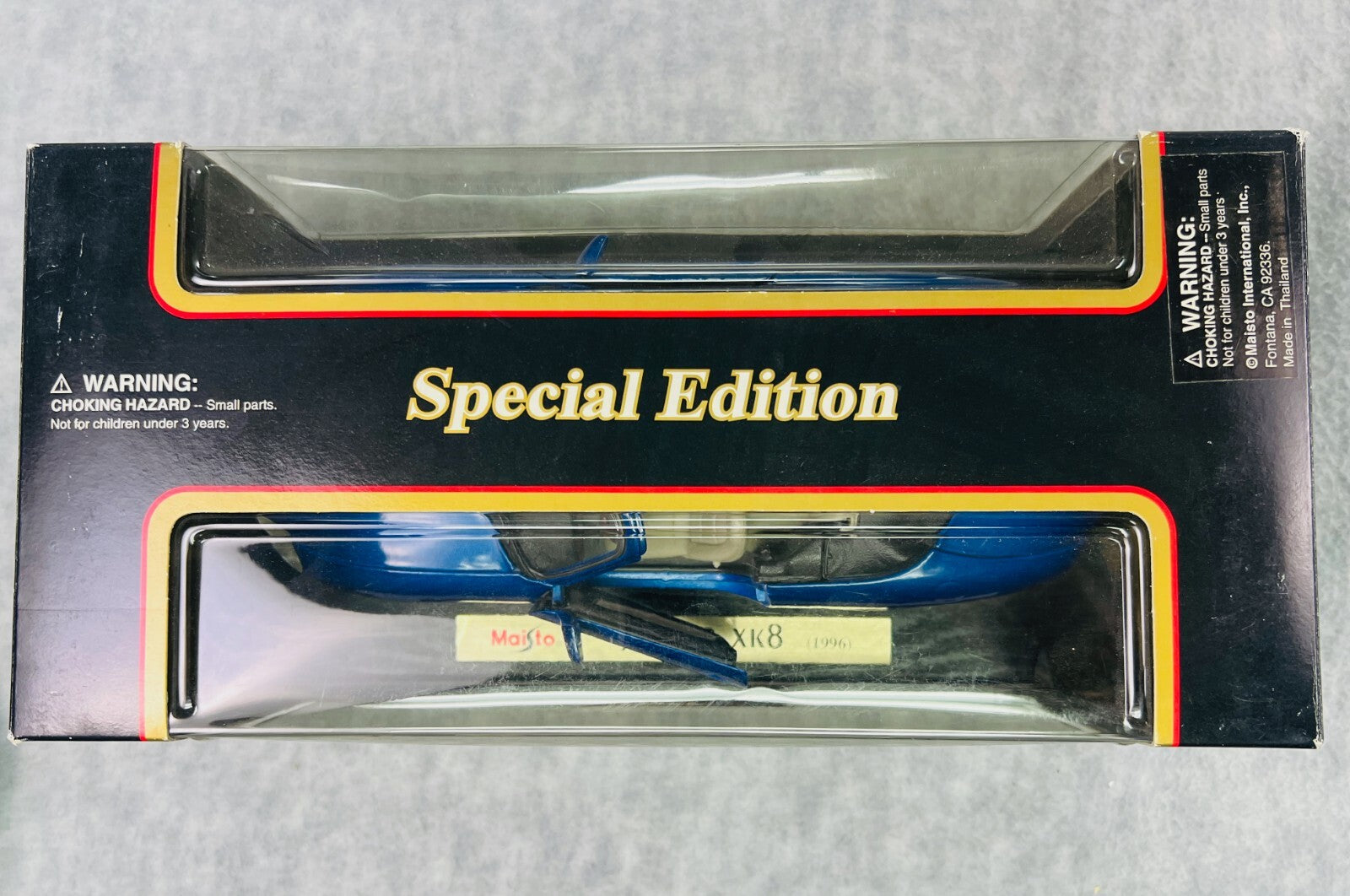 🇬🇧Maisto Special Edition Blue Jaguar XK8 Diecast Model 1996 Scale 1:18🇬🇧