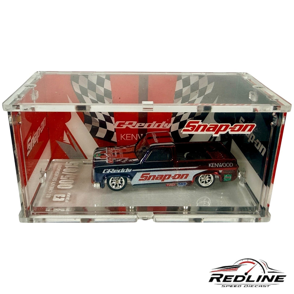 🇺🇸Hot Wheels 1983 Chevy Silverado Yohan SNAP ON 5/15  H31🇺🇸