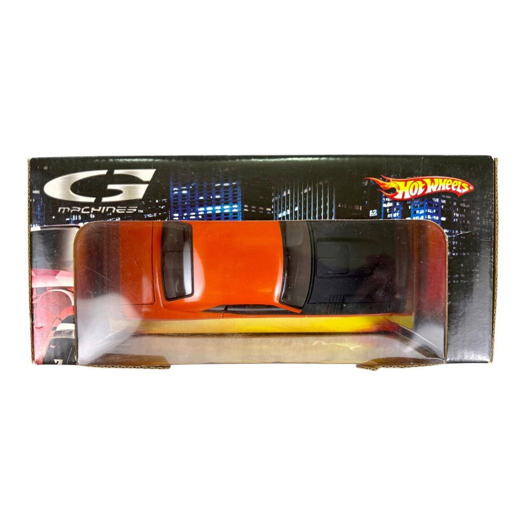 🇺🇸🇺🇸HOTWHEELS G-Machines '71 G-Force Plymouth Cuda Orange 1:24🇺🇸🇺🇸