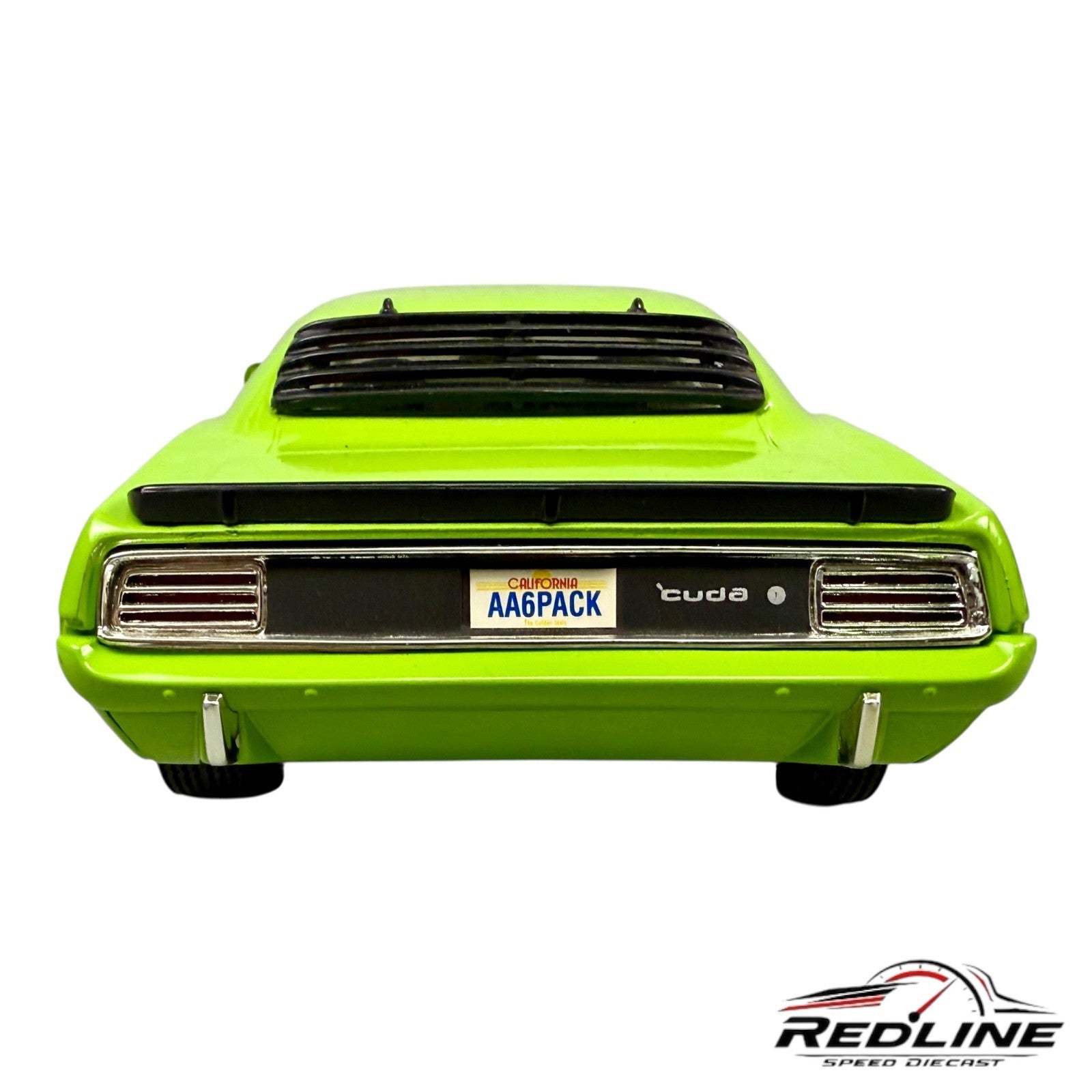 🇺🇸🇺🇸ERTL American Muscle 1970  Plymouth Barricuda Lime Green 1:18🇺🇸🇺🇸