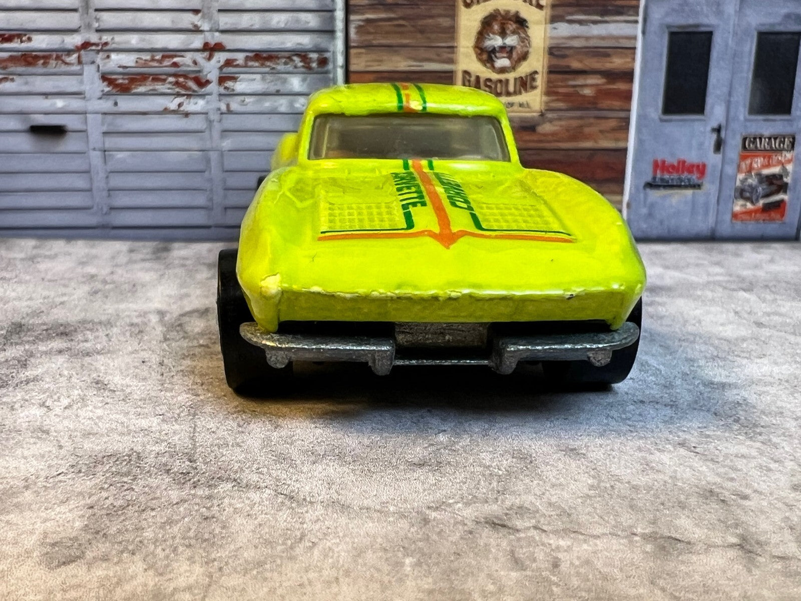 🇺🇸1979 Mattel Hot Wheels Yellow Green 1963 Split Window Corvette C6🇺🇸