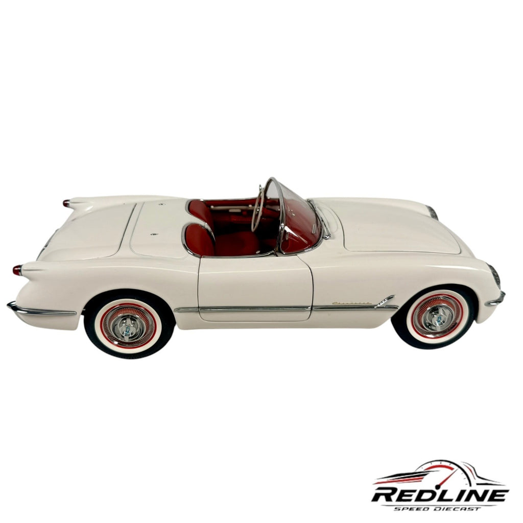 🇺🇸Autoart Millennium 1953 Chevrolet Corvette White 1:18 C1🇺🇸