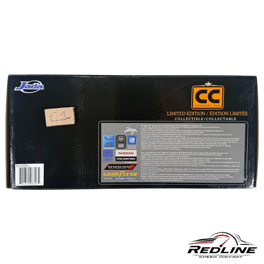 🇺🇸JADA Collector's Club  2009 Corvette Stingray Concept Red 1:18 C1🇺🇸