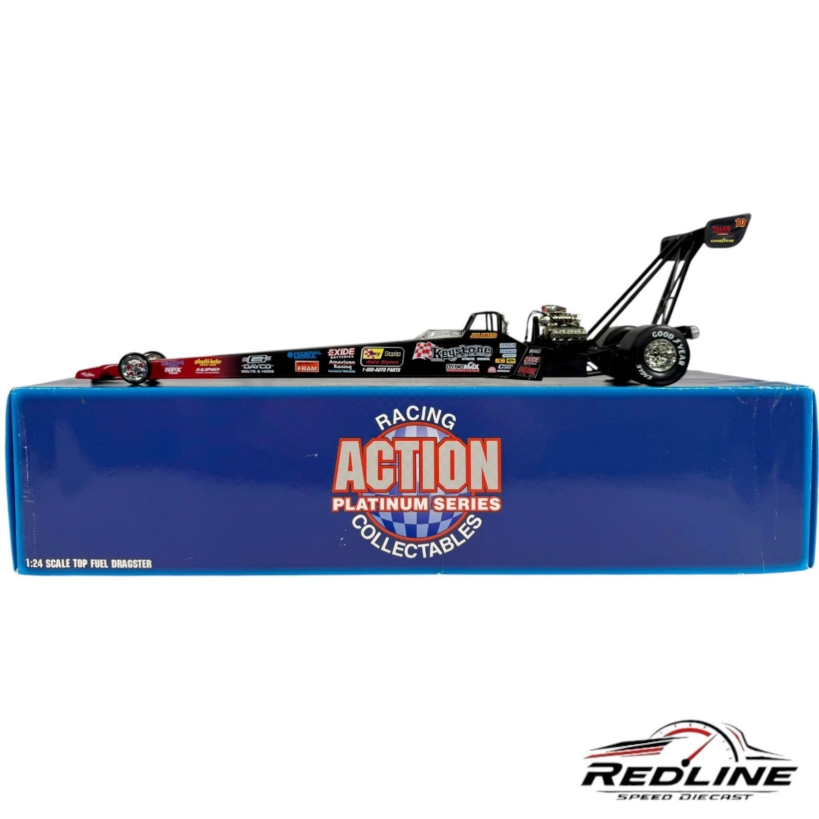 🏁Joe Amato Keystone Action Racing NHRA 1:24 Scale Top Fuel Dragster D4🏁