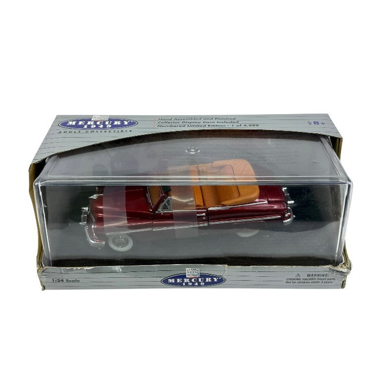 🇺🇸Classic Metal Works 1949 Mercury Convertible RED 1:24 B1🇺🇸