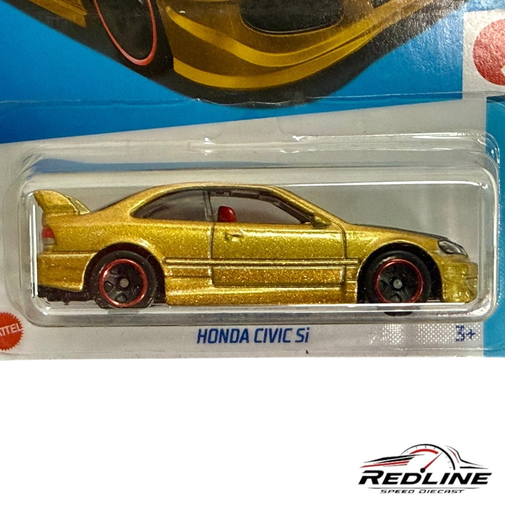 🎌🎌Hot Wheels Honda Civic Si Gold HW J-Imports H30🎌🎌