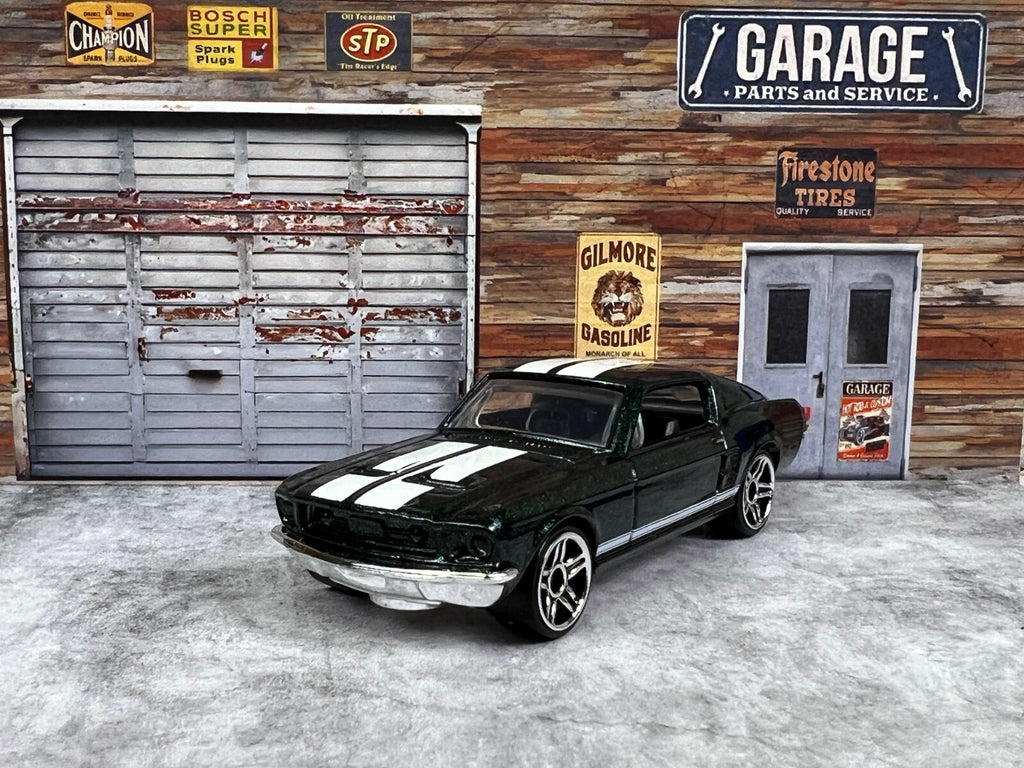 🇺🇸🇺🇸🇺🇸HOT WHEELS 1967 Mustang Fastback  Fast & Furious Green C11🇺🇸🇺🇸