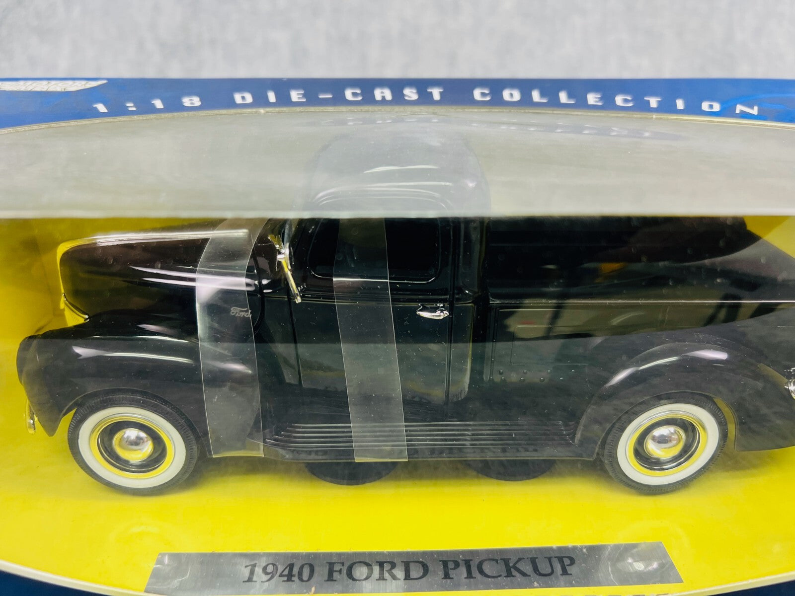 🇺🇸🇺🇸🇺🇸Motor Max 1940 Ford Pickup Truck Black 1:18🇺🇸🇺🇸🇺🇸