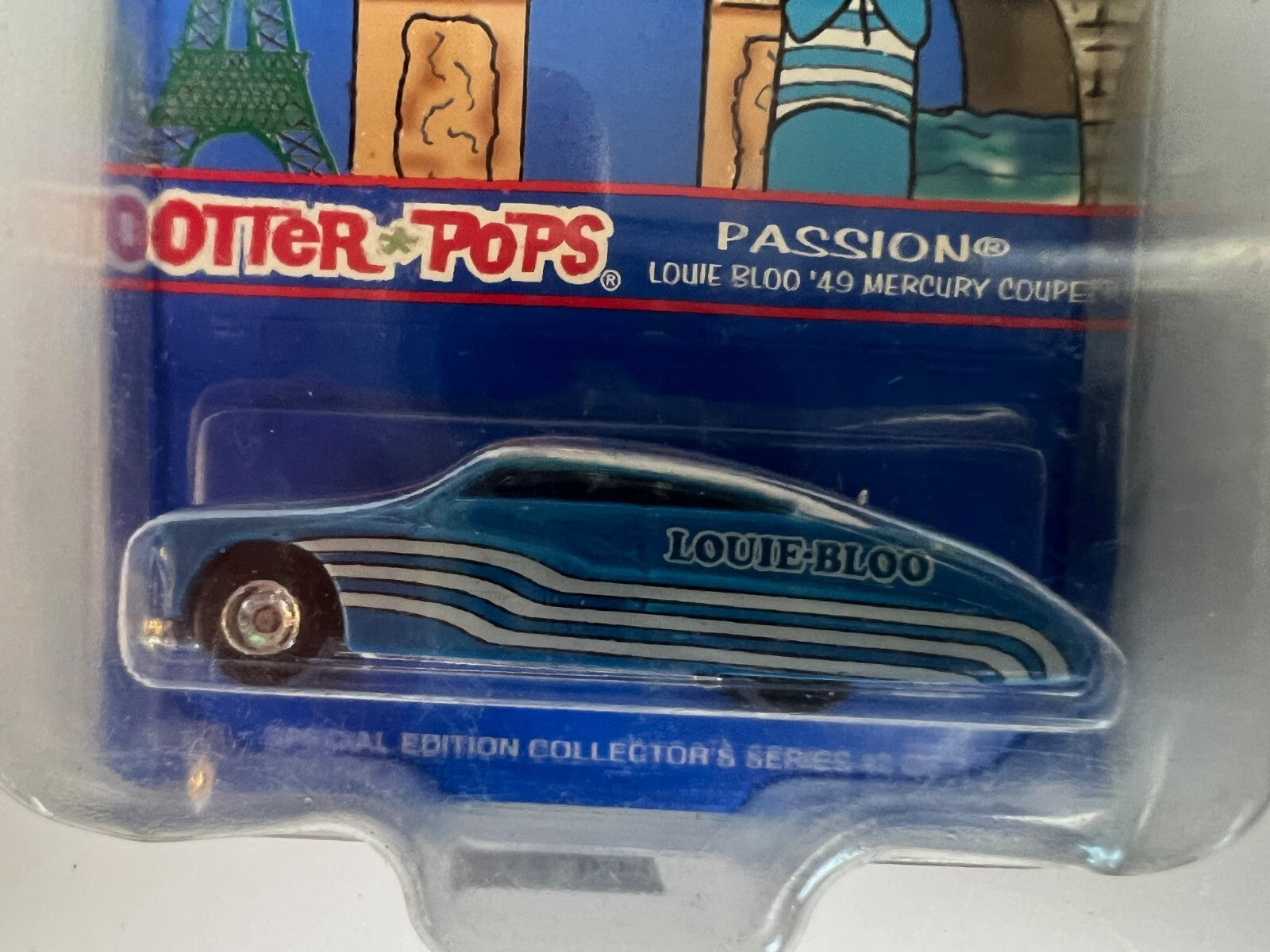 Hot Wheels Otter Pops Passion Louie Bloo '49 Mercury Coupe Special Edition HW20