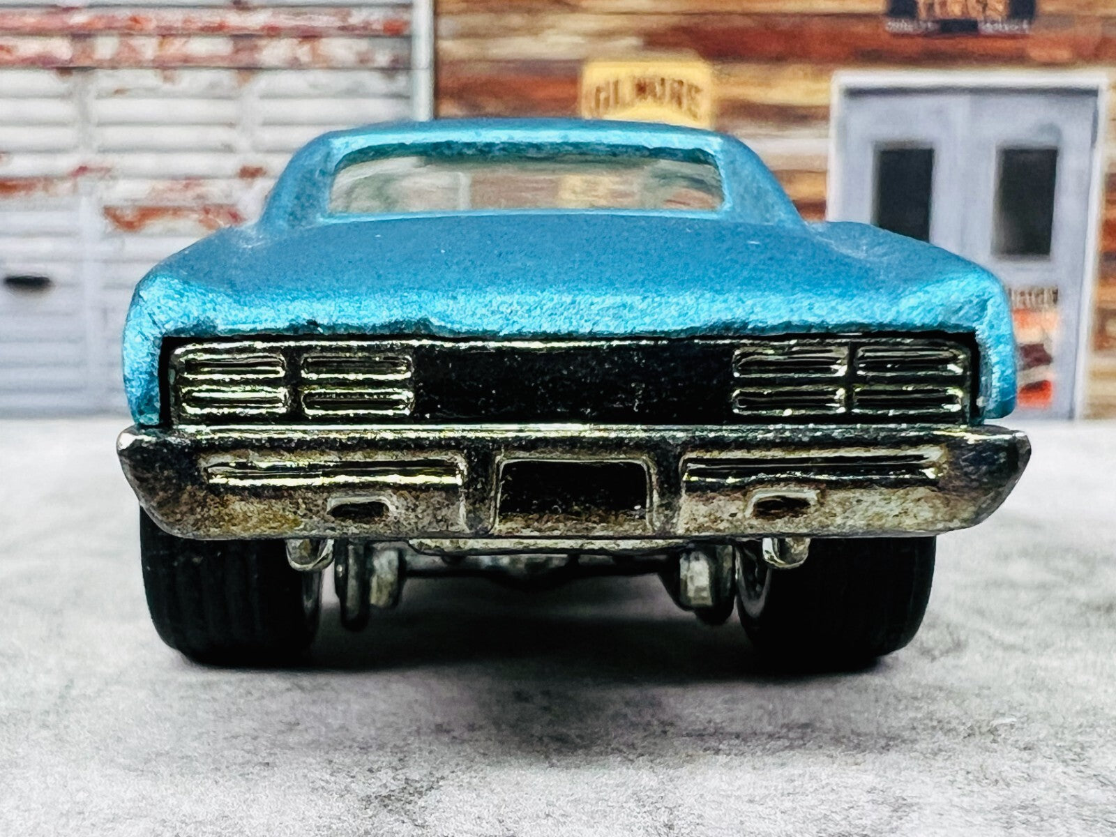 🇺🇸🇺🇸2005 Hot Wheels Holiday Rods 1967 Pontiac GTO Satin Blue C23🇺🇸🇺🇸