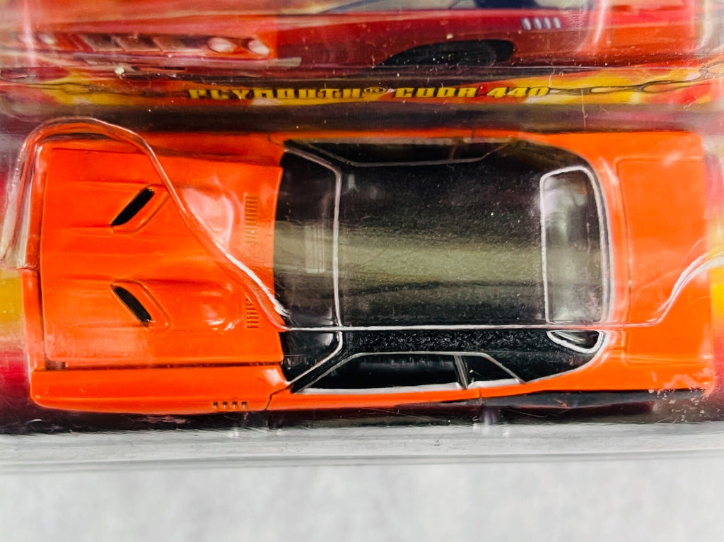 🔥🔥🔥West Coast Choppers Jesse James Plymouth Cuda 440 Orange H23🔥🔥🔥