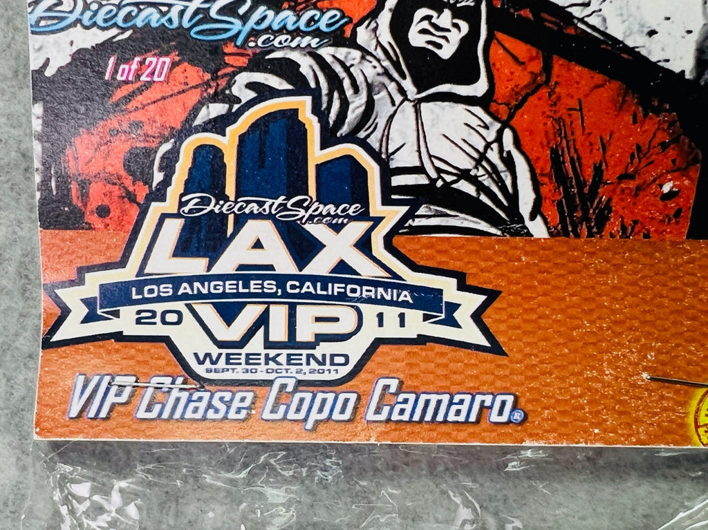 🔥HOT WHEELS Diecastspace.com LAX VIP weekend VIP Chase Copo Camaro 1 of 20🔥