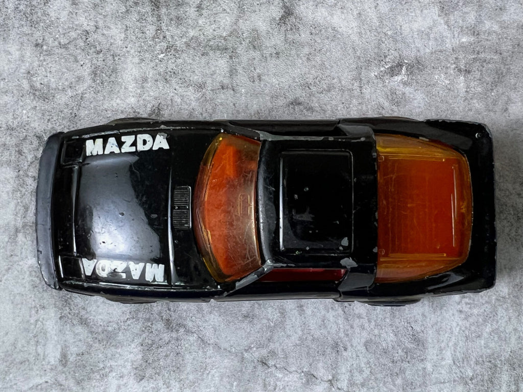🔥🔥🔥Matchbox Lesney Superfast Mazda RX-7 Black & Gold Macau 1979 C9🔥🔥🔥