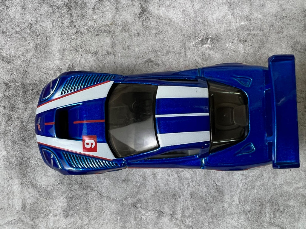 🏁 🏁🏁🏁Hot Wheels Corvette C6R Blue Then and Now C8🏁🏁🏁🏁