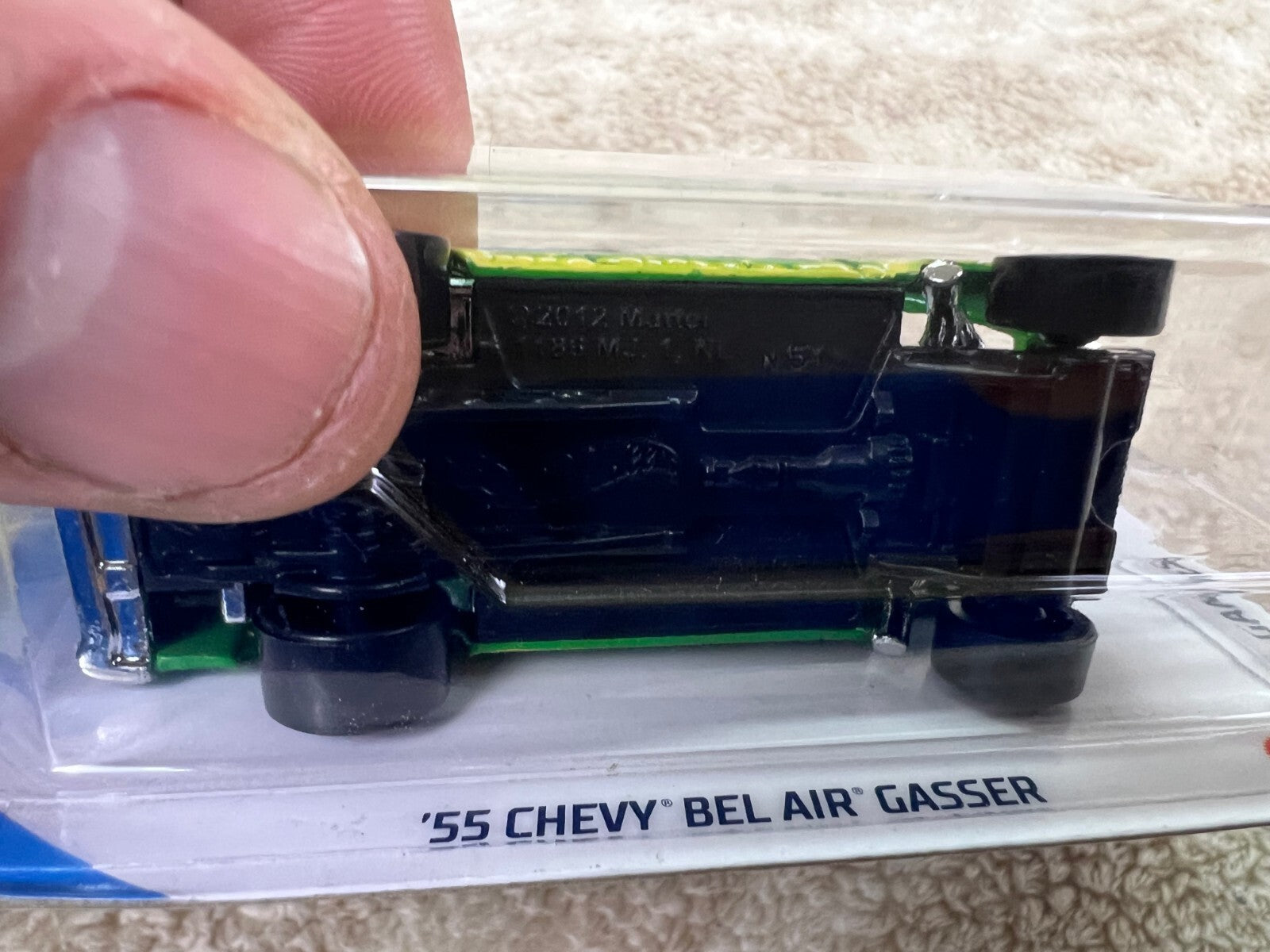 🔥🔥🔥Hot Wheels '55 Chevy Bel Air Gasser Guster Mattel Games HW19🔥🔥🔥