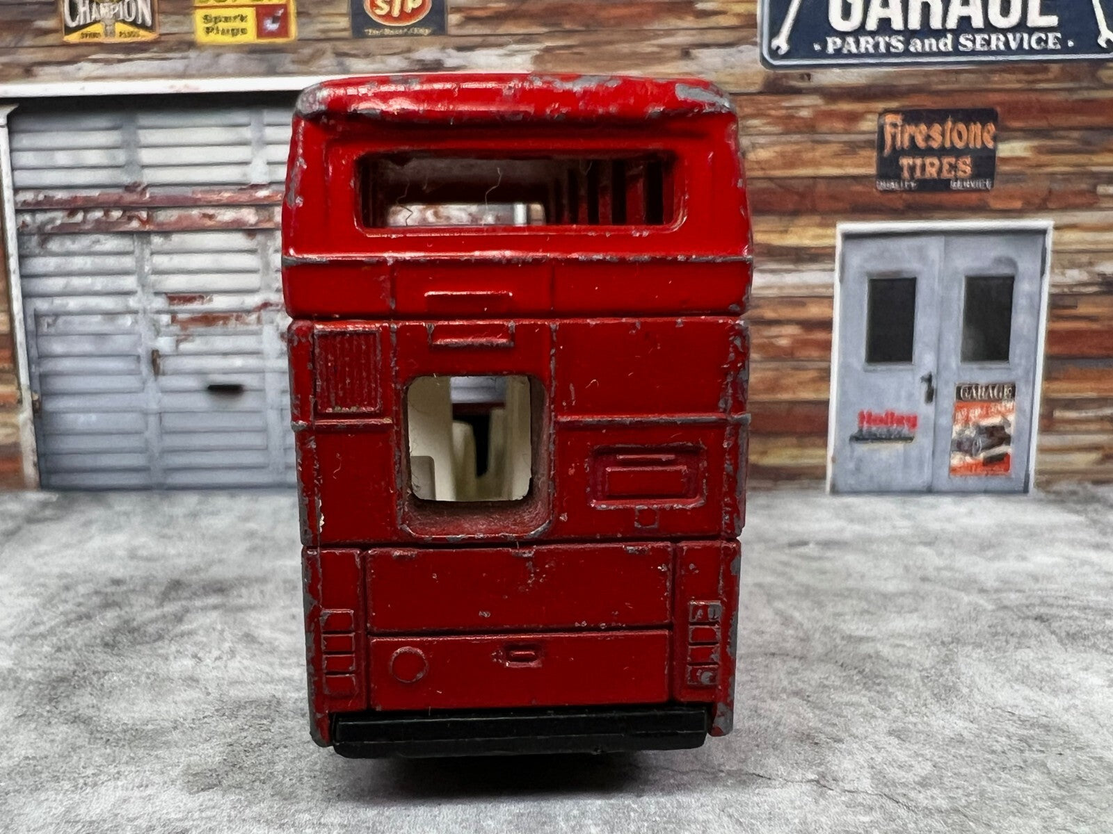 🇬🇧🇬🇧Vintage Matchbox London Bus Diecast  1/124 C3🇬🇧🇬🇧
