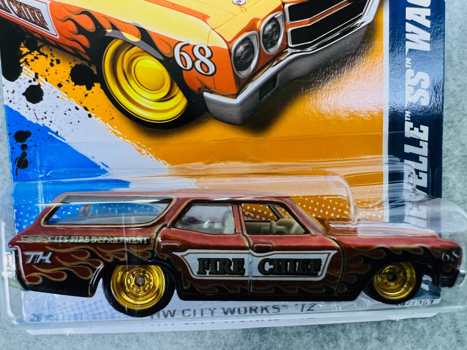 🇺🇸Hot Wheels Super Treasure Hunt 1970 Chevelle SS Wagon FACTORY SEALED H31🇺🇸