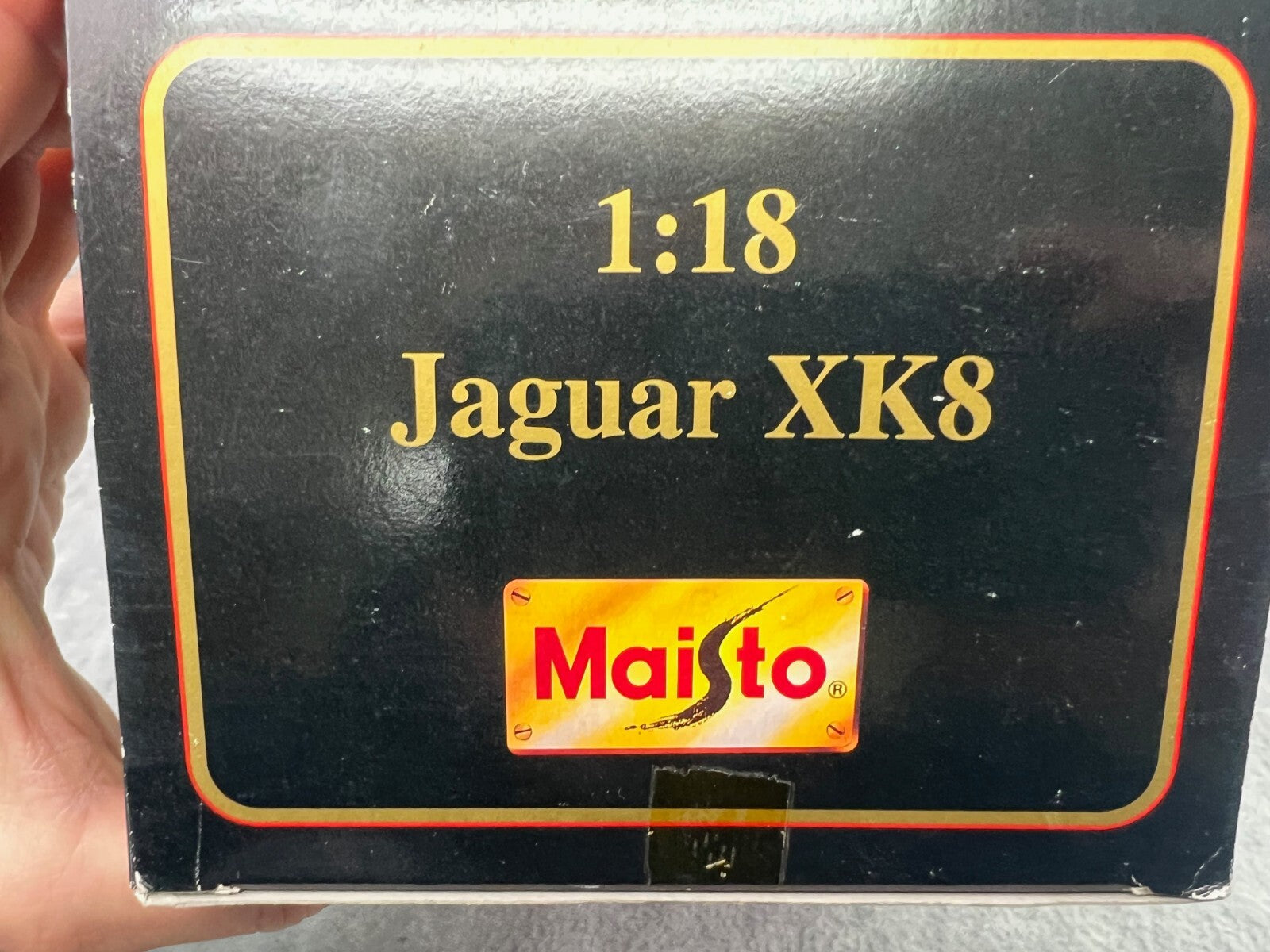🇬🇧Maisto Special Edition Blue Jaguar XK8 Diecast Model 1996 Scale 1:18🇬🇧
