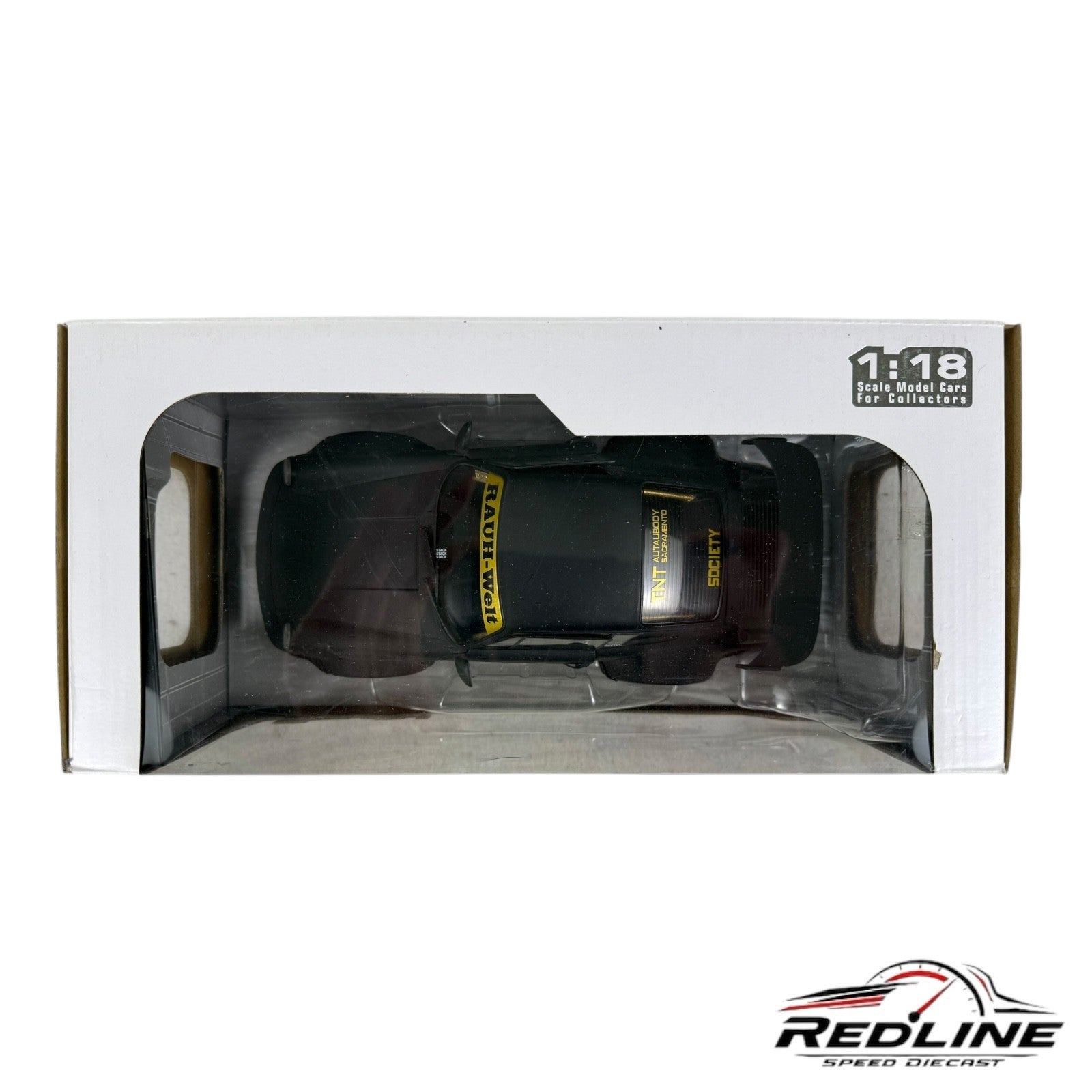 🇩🇪🇩🇪SOLIDO PORSCHE 930 RWB RAUH-WELT Black 1:18 A1🇩🇪🇩🇪