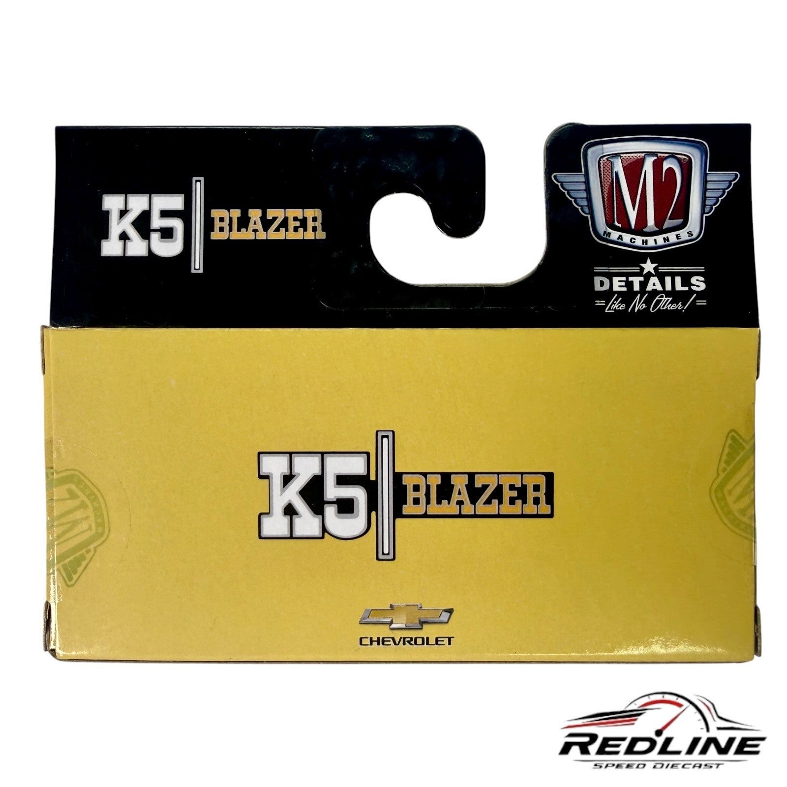 🇺🇸🇺🇸M2 Machines Chevrolet K5 Blazer Diecast Yellow 1:64 H15🇺🇸🇺🇸