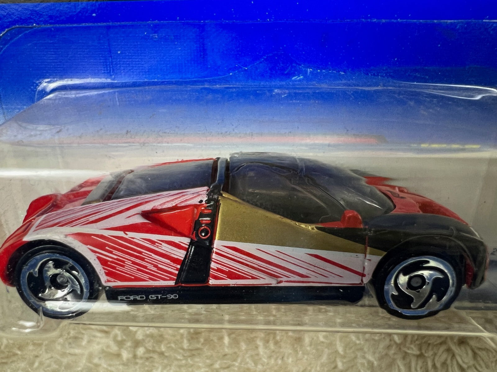 🇺🇸🇺🇸Hot Wheels 1998 First Editions #1073 Ford GT-90 Red HW19🇺🇸🇺🇸