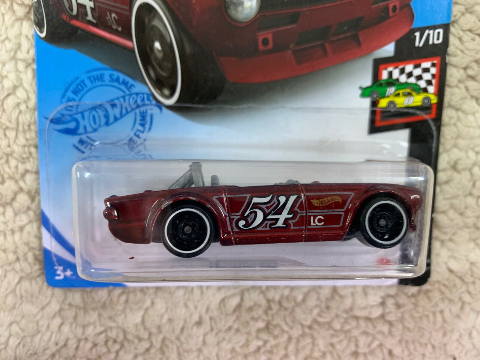 ****2021 Hot Wheels Target Red Edition Exclusive~TRIUMPH TR6~#9/250 HTF HW05****