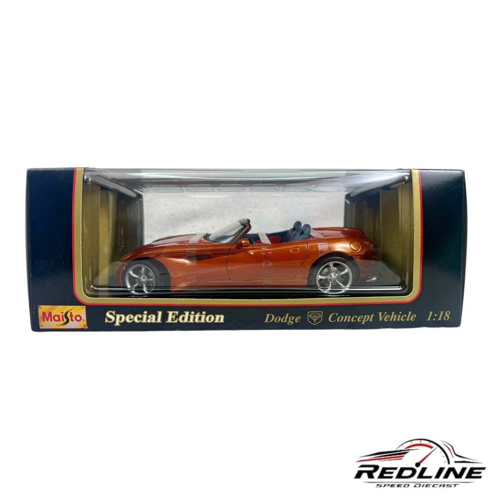 🔥🔥Maisto Special Edition Dodge Concept Vehicle Orange 1:18 B3🔥🔥