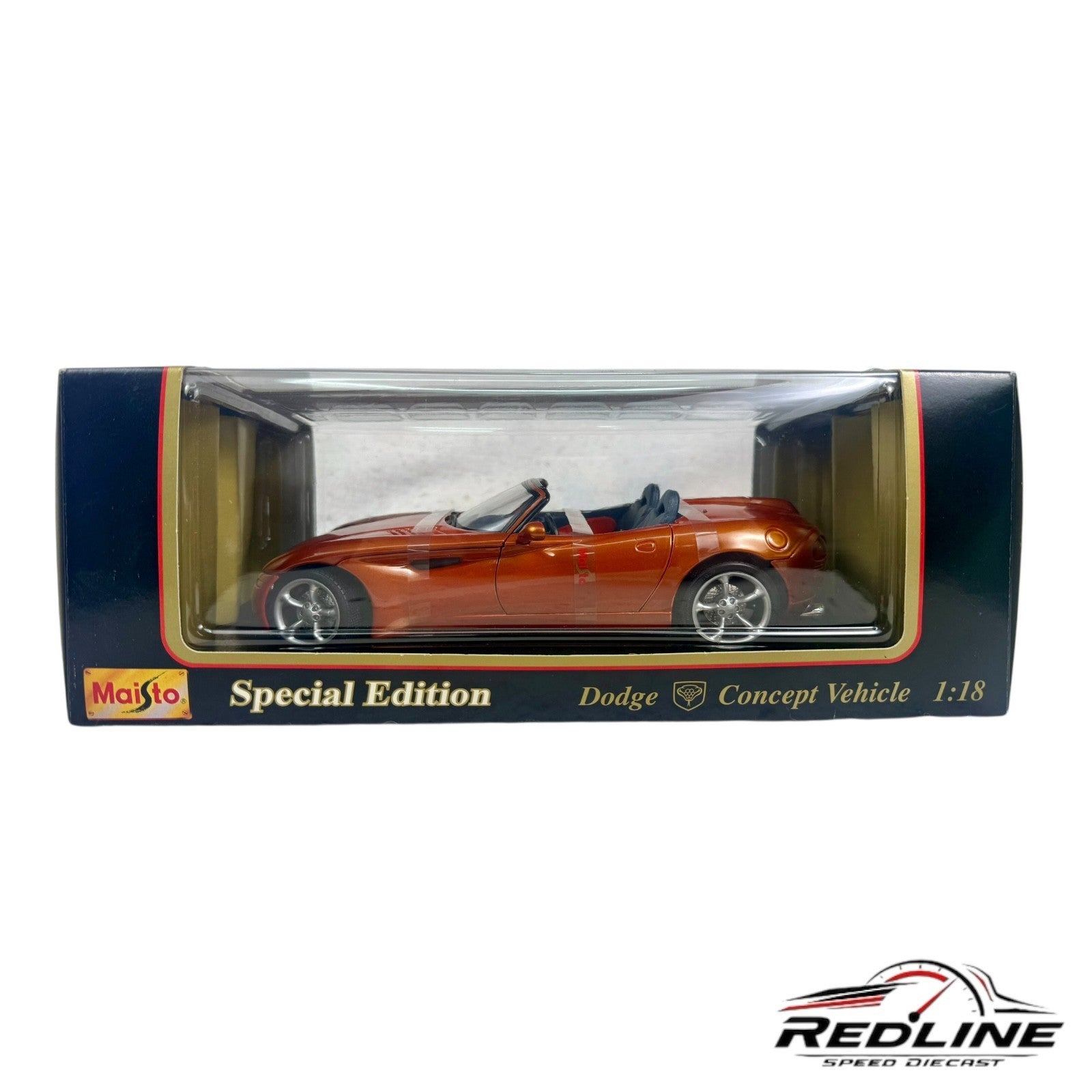 🔥🔥Maisto Special Edition Dodge Concept Vehicle Orange 1:18 B3🔥🔥