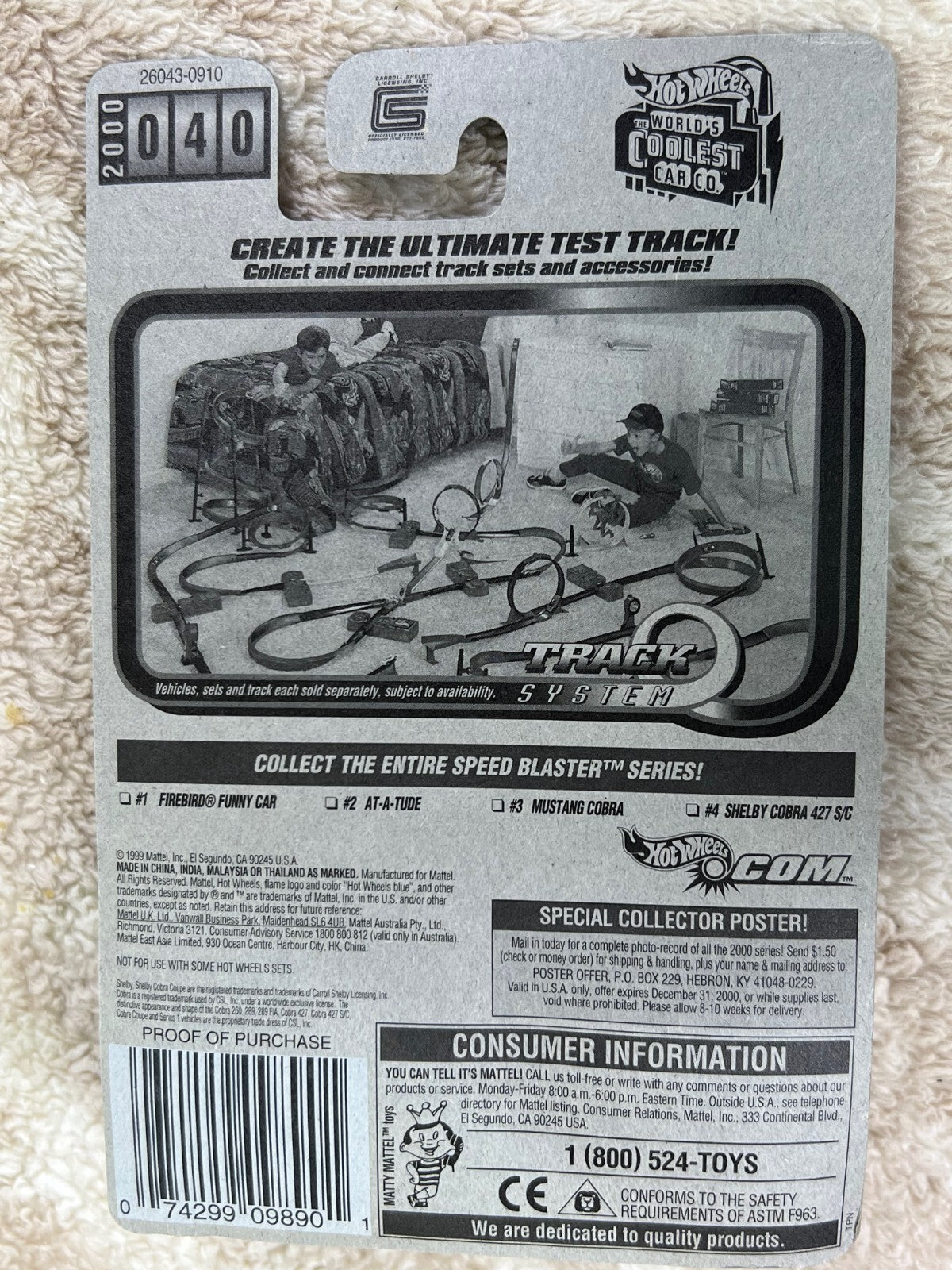 🐍🐍🐍🐍Shelby Cobra 427 S/C Speed Blaster Series Hot Wheels HW05🐍🐍🐍🐍
