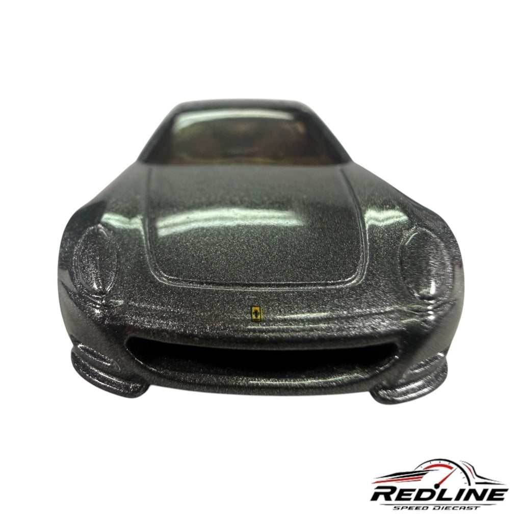 🇮🇹Hot Wheels Ferrari Racer Ferrari 612 Scaglietti Silver LOOSE C6 1:64🇮🇹