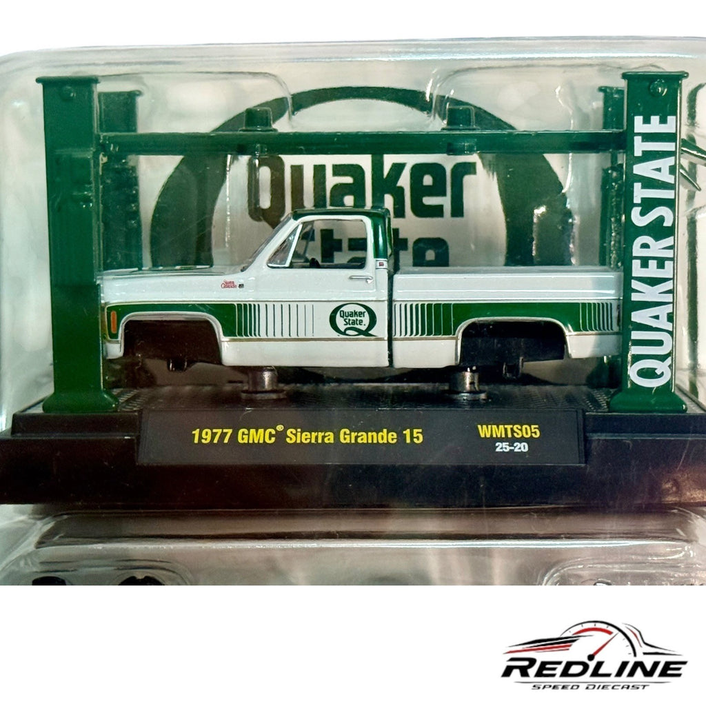 🇺🇸M2 Machines Quaker State 1977 GMC Sierra Grande 15 Model Kit H23🇺🇸