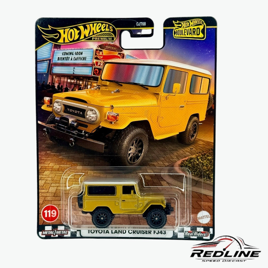 🎌Hot Wheels Premium Boulevard Toyota Land Cruiser FJ43 H17🎌