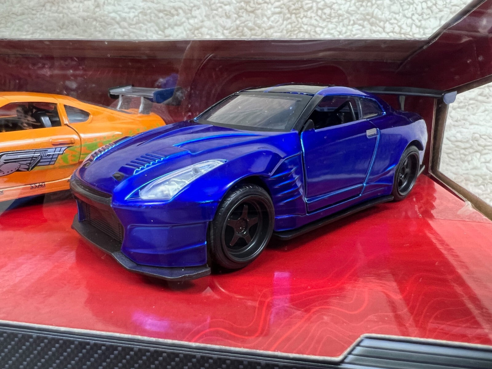 Fast & Furious Diecast  Set Buick Grand National Toyota Supra Nissan GT-R R35.