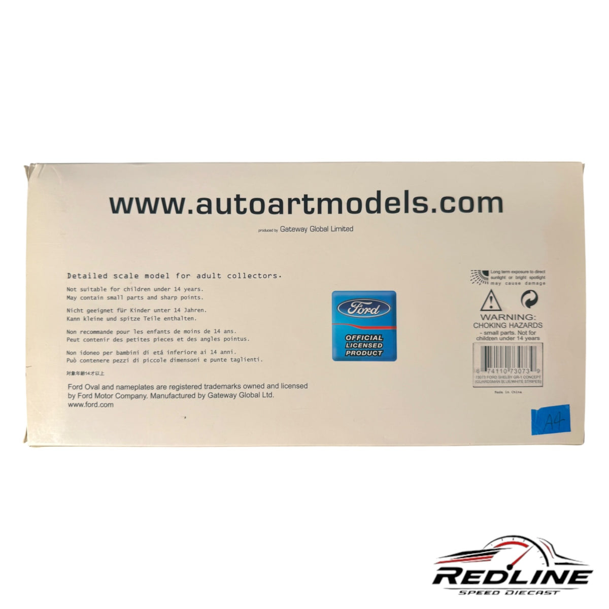 AUTOart Signature Series Pagani Zonda R Carbon Fiber Diecast Model Car 1:18