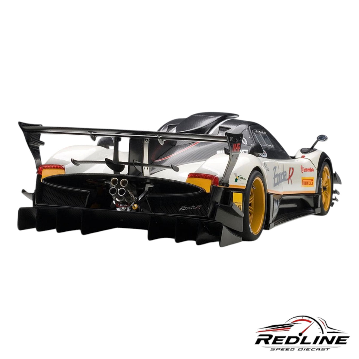 AUTOart Signature Series Pagani Zonda R Carbon Fiber Diecast Model Car 1:18