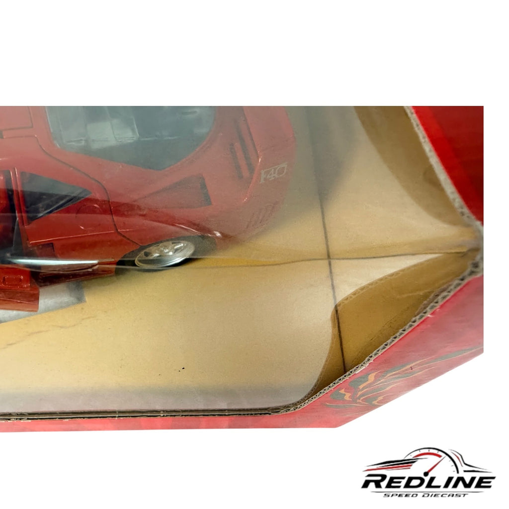 FERRARI F40 ROSSO CORSA RED 1:18